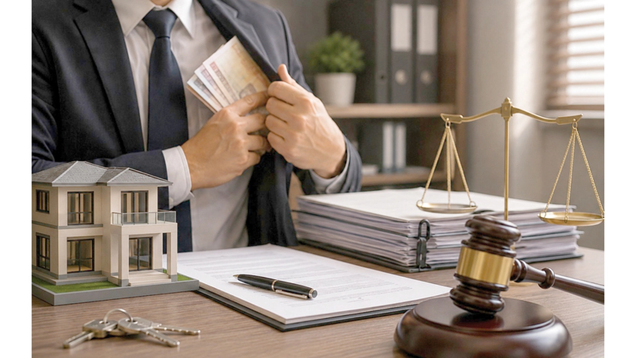 مالك عقارات يكشف عن اختلاس أموال بسبب موظف في شركة وساطة